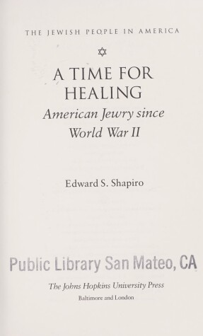 Cover of Time for Healing