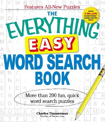 Cover of The Everything Easy Word Search Book