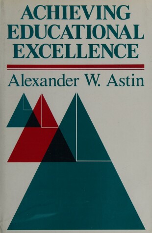 Book cover for Achieving Educational Excellence