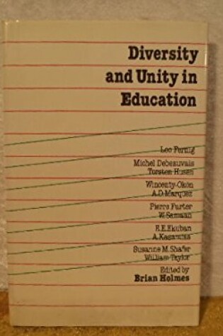 Cover of Diversity and Unity in Education