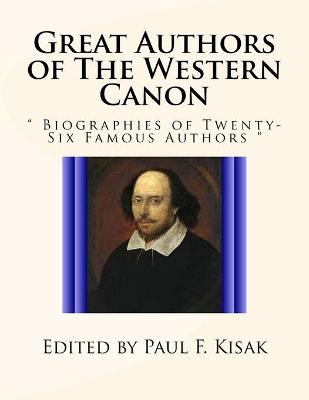 Book cover for Great Authors of The Western Canon