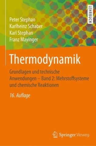 Cover of Thermodynamik