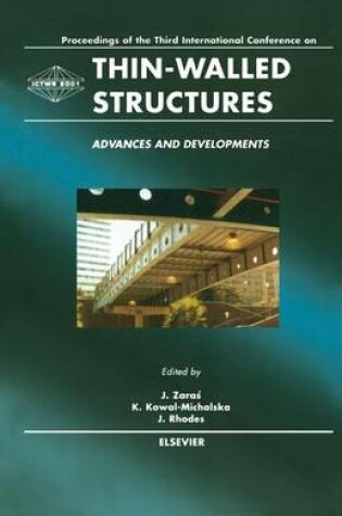 Cover of Thin-Walled Structures - Advances and Developments