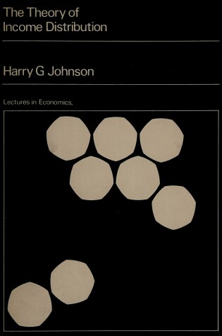 Cover of Theory of Income Distribution