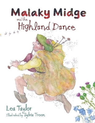 Book cover for Malaky Midge and the Highland Dance