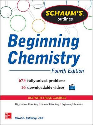 Book cover for Schaum's Outline of Beginning Chemistry