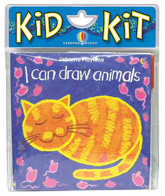 Book cover for I Can Draw Animals Kid Kit