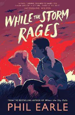 Book cover for While the Storm Rages