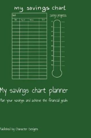 Cover of My savings chart planner
