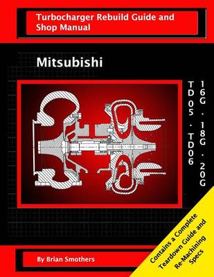 Book cover for Mitsubishi TD05/TD06 16G, 18G, and 20G