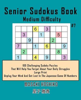 Book cover for Senior Sudokus Book Medium Difficulty #7