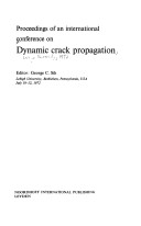 Book cover for Dynamic Crack Propagation