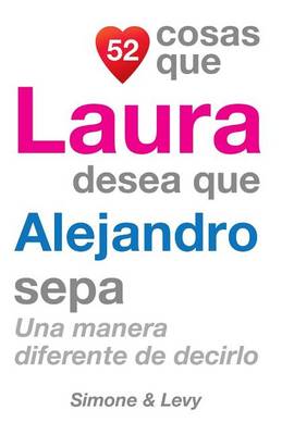 Book cover for 52 Cosas Que Laura Desea Que Alejandro Sepa