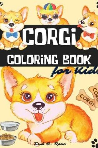 Cover of CORGI Coloring Book for Kids