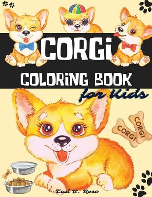 Book cover for CORGI Coloring Book for Kids