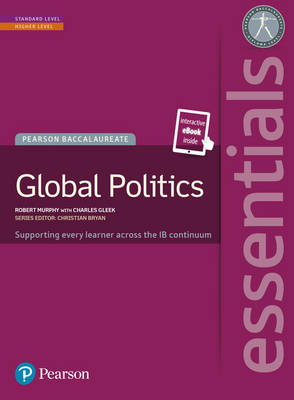 Book cover for Pearson Baccalaureate Essentials: Global Politics print and ebook bundle