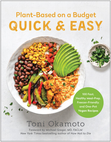 Book cover for Plant-Based on a Budget Quick & Easy