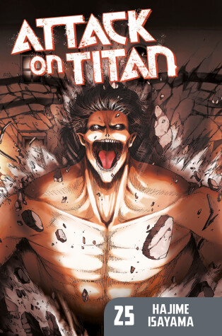 Book cover for Attack on Titan, Volume 25