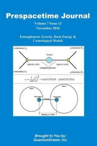 Cover of Prespacetime Journal Volume 7 Issue 13