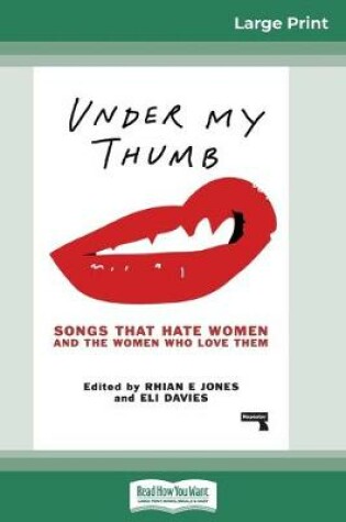 Cover of Under My Thumb