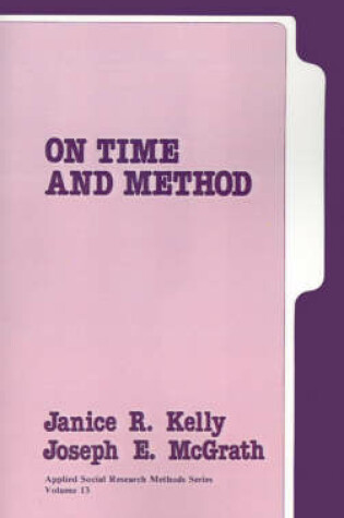 Cover of On Time and Method