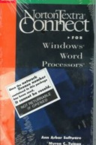 Cover of Norton Textra Connect for Windows Word Processors