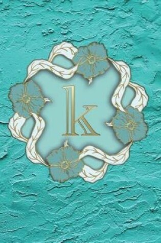 Cover of K Monogram Notebook