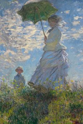 Book cover for Woman with a Parasol - Madame Monet and Her Son, Claude Monet