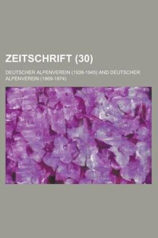 Cover of Zeitschrift (30 )