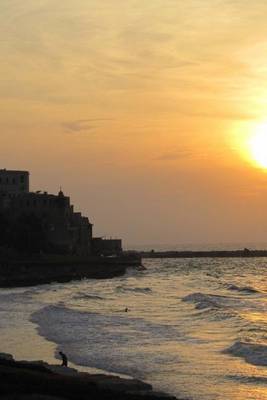 Book cover for Shorline of the Mediterranean in Tel Aviv, Israel