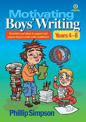 Book cover for Motivating Boys' Writing