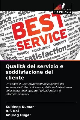 Book cover for Qualità del servizio e soddisfazione del cliente