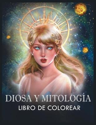 Book cover for Diosa y Mitología Libro de Colorear