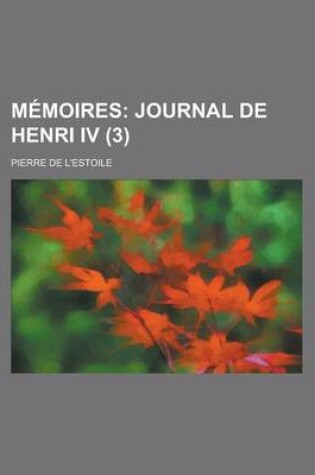 Cover of Memoires (3)