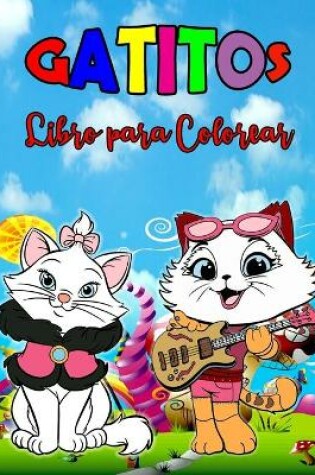 Cover of Gatitos Libro para Colorear