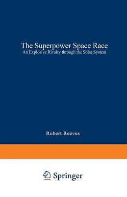 Book cover for The Superpower Space Race