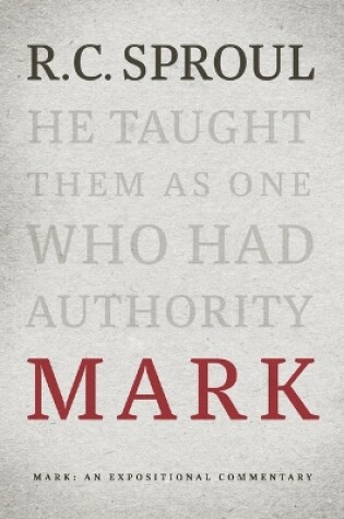 Cover of Mark: An Expositional Commentary