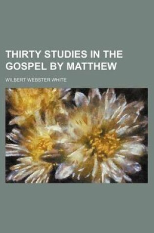 Cover of Thirty Studies in the Gospel by Matthew