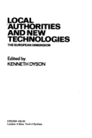 Cover of Local Authorities and New Technologies