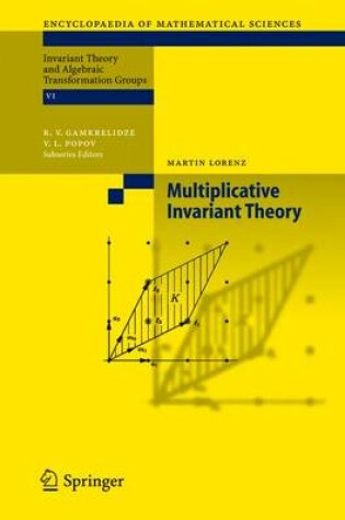 Cover of Multiplicative Invariant Theory