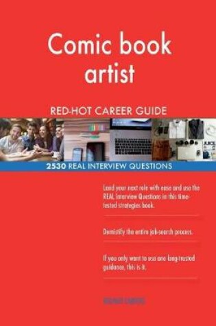 Cover of Comic book artist RED-HOT Career Guide; 2530 REAL Interview Questions