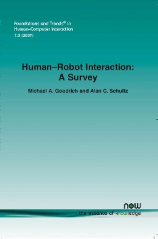 Cover of Human-Robot Interaction