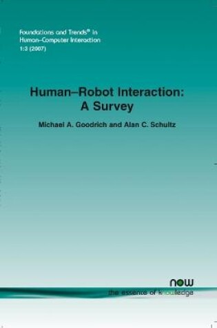 Cover of Human-Robot Interaction