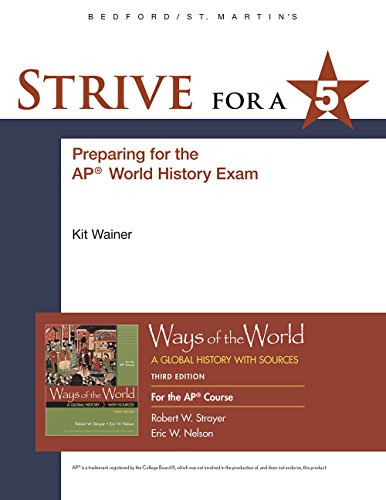 Book cover for Strive for a 5 for Ways of the World for the Ap(r) Course, 2017 Update