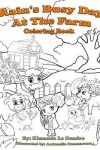 Book cover for Rain's Busy Day At The Farm Coloring Book
