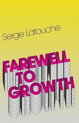 Book cover for Farewell to Growth