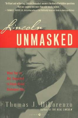 Book cover for Lincoln Unmasked