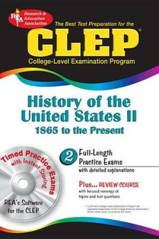 Cover of CLEP History of the United States II 1865 to the Present