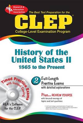 Cover of CLEP History of the United States II 1865 to the Present