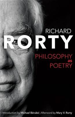 Cover of Philosophy as Poetry
